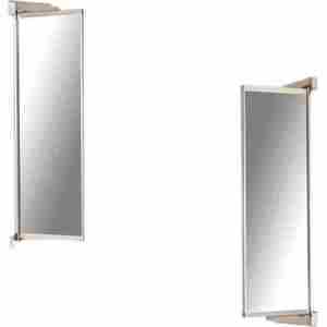 对开门穿衣镜 家居空间的优雅搭档与实用利器